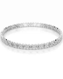 2.5 TCW Round Lab Grown Diamond Tennis Bracelet
